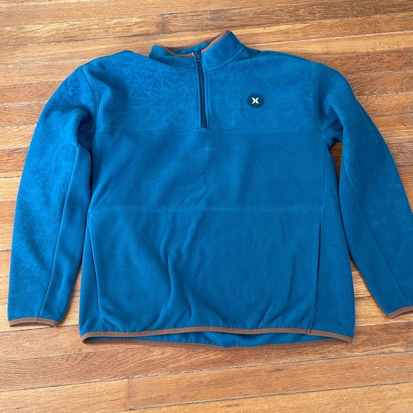 Hurley Other - Turquoise Hurley 1/4 zip sweatshirt